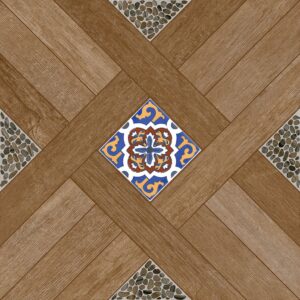 PISO DALTILE ARAGON GAR1 CAFÉ 45 CM X 45 CM