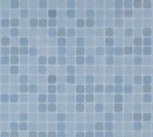 MURO CHIC DECORADO 20 CM X 30 CM AZUL CAJA 1.52 M2